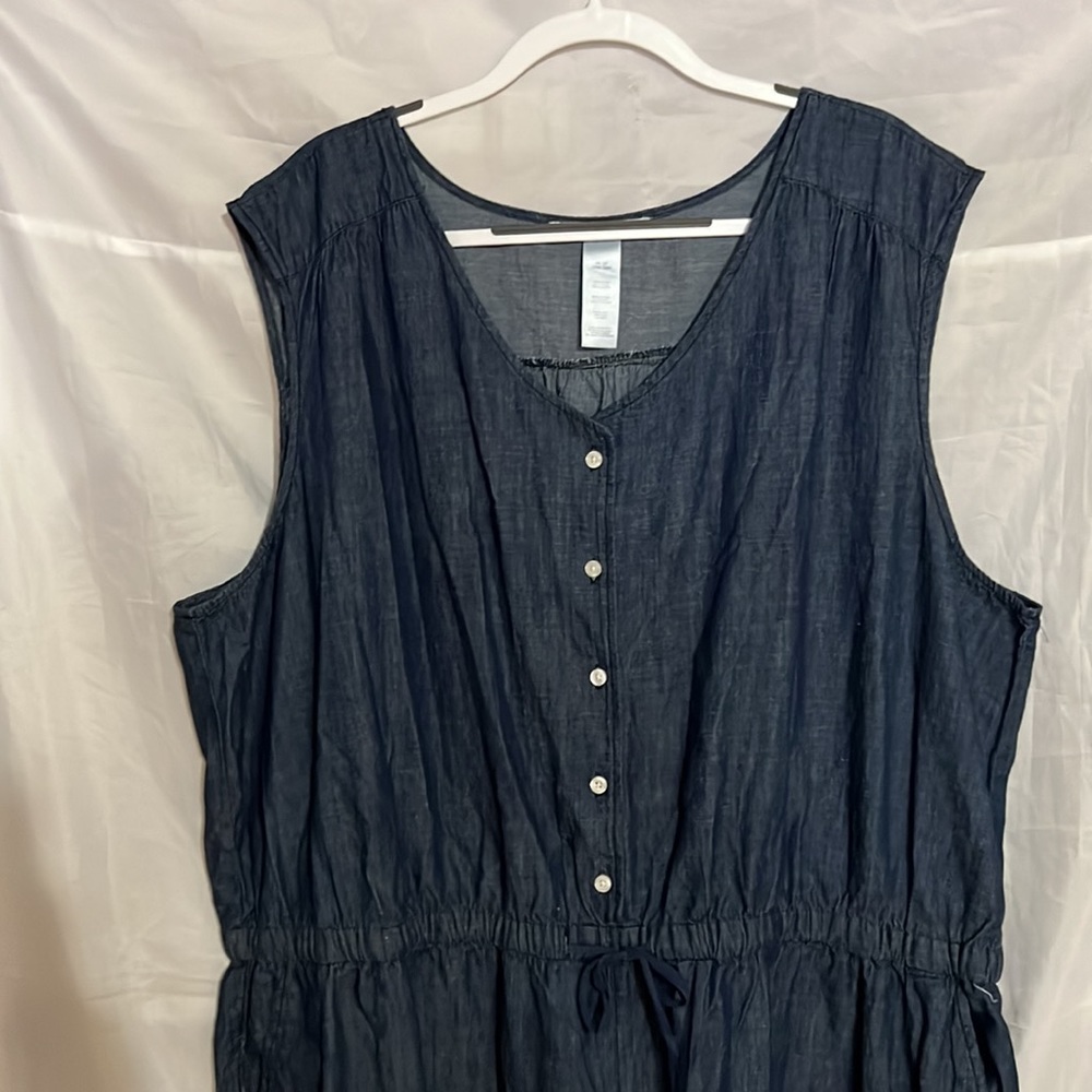 Signature Collection Sleeveless Jumpsuit, Size 3X/3T (26W-28W) MAKE AN OFFER!!!